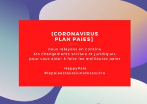 HappyPaie se mobilise dans le cadre de la crise liée au coronavirus