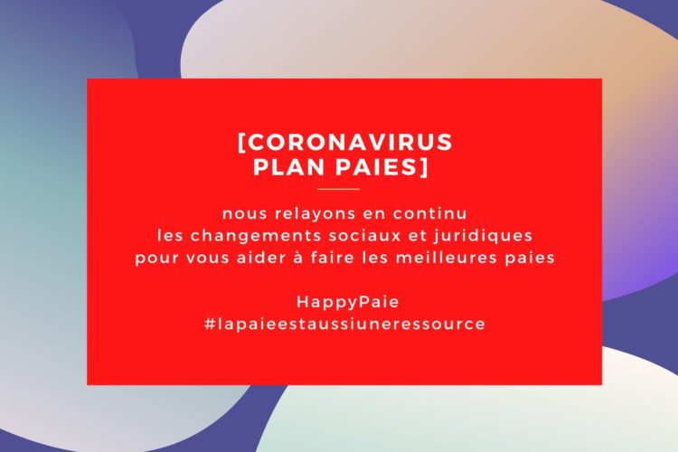 HappyPaie se mobilise dans le cadre de la crise liée au coronavirus